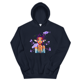 V7 Orchid Faerie Unisex Hoodie Featuring Original Artwork by Fae Plur Designs