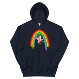 Rainsilk Flow Fairy Unisex Hoodie Featuring Original Artwork By Shauna Nikles