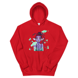 V3 Orchid Faerie Unisex Hoodie Featuring Original Artwork by Fae Plur Designs