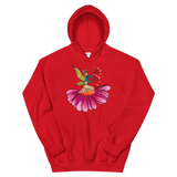 V6 Floral Fan Flow Fairy Unisex Hoodie Featuring Original Artwork By Shauna Nikles