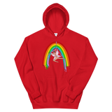 Rainsilk Flow Fairy Unisex Hoodie Featuring Original Artwork By Shauna Nikles