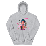 Orchid Faerie Unisex Hoodie Featuring Original Artwork by Fae Plur Designs