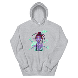V3 Orchid Faerie Unisex Hoodie Featuring Original Artwork by Fae Plur Designs