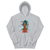 V6 Orchid Faerie Unisex Hoodie Featuring Original Artwork by Fae Plur Designs