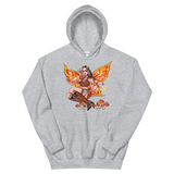 Steampunk Fae Unisex Hoodie Featuring Original Artwork By Chamandahy