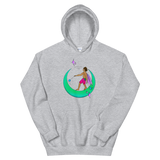 V6 Moondust Flow Fairy Unisex Hoodie Featuring Original Artwork By Shauna Nikles