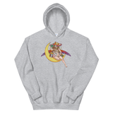 V2 Lunar Fae Unisex Hoodie Featuring Original Artwork by A Sage's Creations