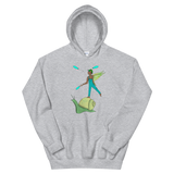 V4 Garden Sprite Flow Fairy Unisex Hoodie Featuring Original Artwork By Shauna Nikles