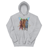 V7 Charlie's Fae Unisex Hoodie Featuring Original Artwork by A Sage's Creations