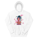 Orchid Faerie Unisex Hoodie Featuring Original Artwork by Fae Plur Designs