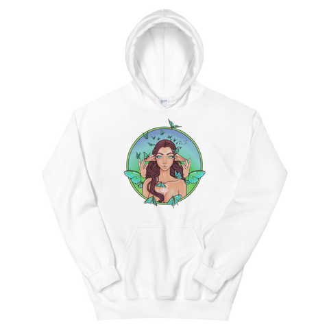 V2 Channeling Unisex Hoodie Featuring Original Artwork by A Sage's Creations