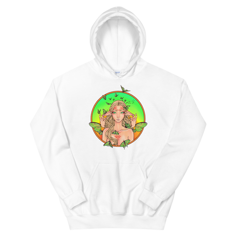 V8 Channeling Unisex Hoodie Featuring Original Artwork by A Sage's Creations
