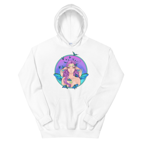 V9 Channeling Unisex Hoodie Featuring Original Artwork by A Sage's Creations