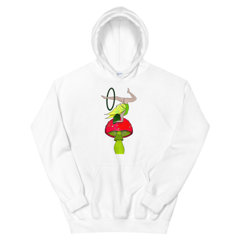V2 Mushroom Goddess Flow Fairy Unisex Hoodie Featuring Original Artwork By Shauna Nikles