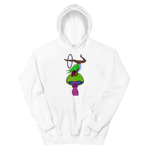 V4 Mushroom Flow Fairy Unisex Hoodie Featuring Original Artwork By Shauna Nikles