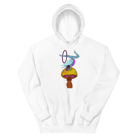 V5 Mushroom Goddess Flow Fairy Unisex Hoodie Featuring Original Artwork By Shauna Nikles
