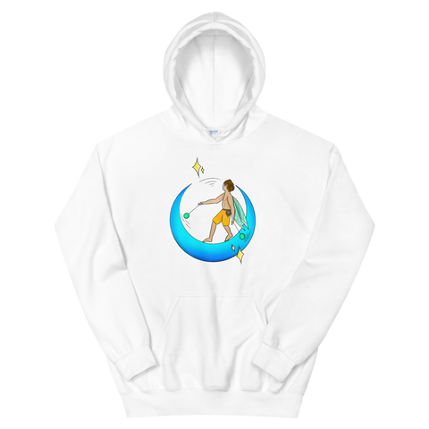 Moondust Flow Fairy Unisex Hoodie Featuring Original Artwork By Shauna Nikles