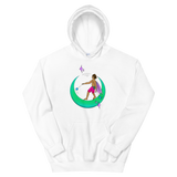 V6 Moondust Flow Fairy Unisex Hoodie Featuring Original Artwork By Shauna Nikles