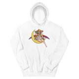 V2 Lunar Fae Unisex Hoodie Featuring Original Artwork by A Sage's Creations