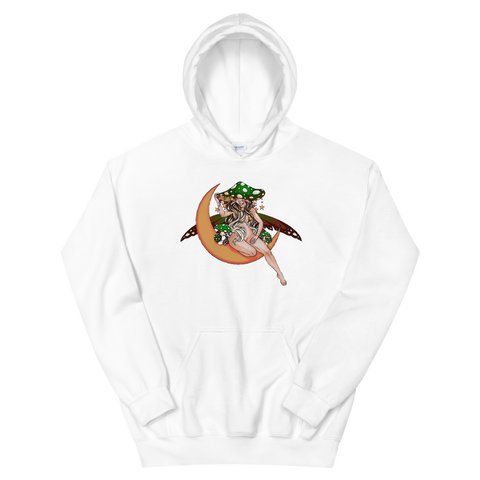 V3 Lunar Fae Unisex Hoodie Featuring Original Artwork by A Sage's Creations