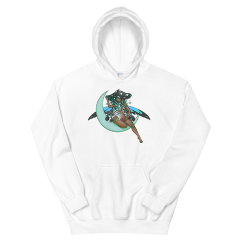 V4 Lunar Fae Unisex Hoodie Featuring Original Artwork by A Sage's Creations