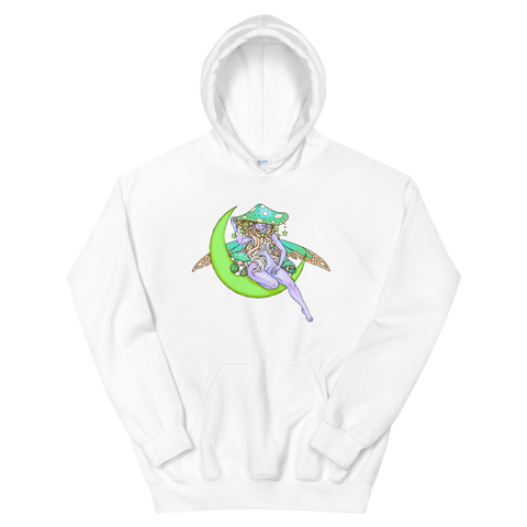 V9 Lunar Fae Unisex Hoodie Featuring Original Artwork by A Sage's Creations