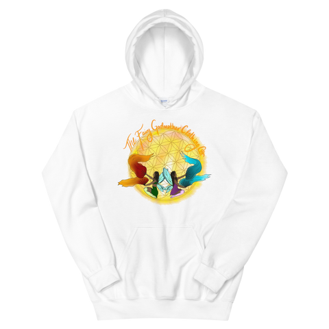 Sister Silks Flow Faeries Unisex Hoodie Featuring Original Artwork By Shauna Nikles