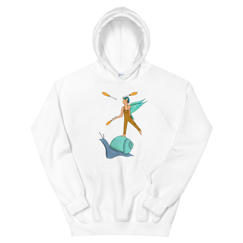 Garden Sprite Flow Fairy Unisex Hoodie Featuring Original Artwork By Shauna Nikles