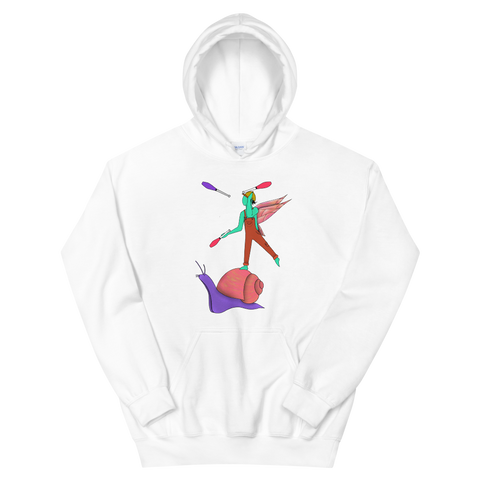 V2 Garden Sprite Flow Fairy Unisex Hoodie Featuring Original Artwork By Shauna Nikles