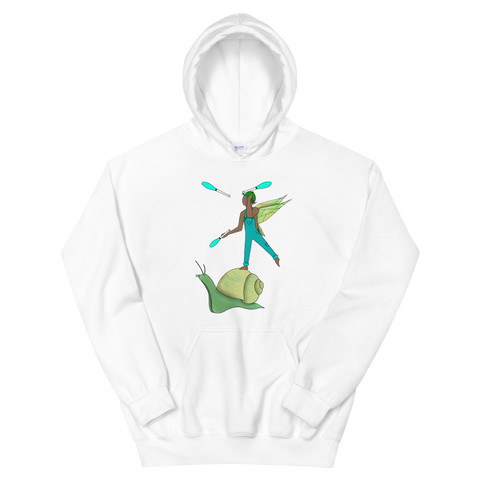 V4 Garden Sprite Flow Fairy Unisex Hoodie Featuring Original Artwork By Shauna Nikles