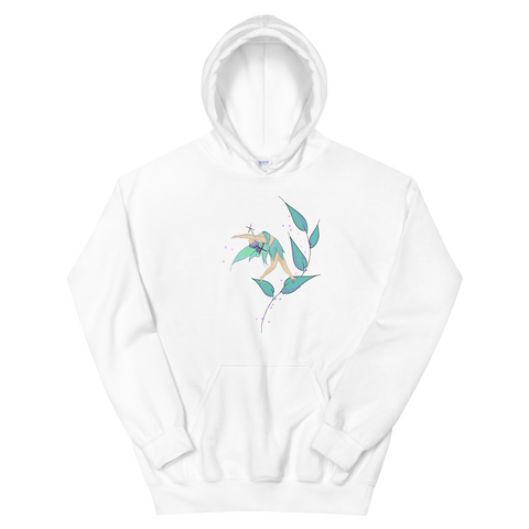 V4 Dragon Dancer Flow Fairy Unisex Hoodie Featuring Original Artwork By Shauna Nikles