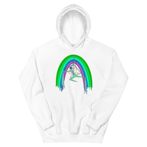 V2 Rainsilk Flow Fairy Unisex Hoodie Featuring Original Artwork By Shauna Nikles