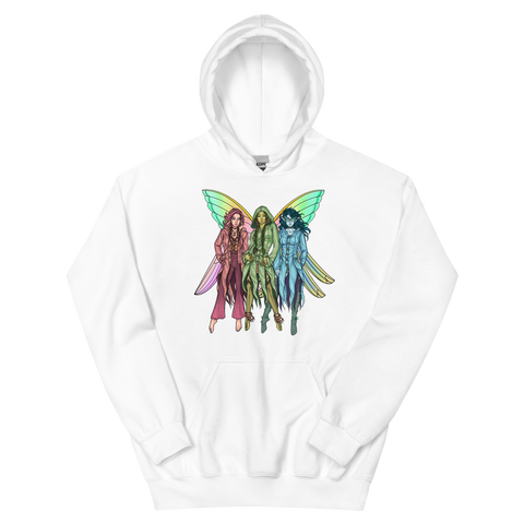 V6 Charlie's Fae Unisex Hoodie Featuring Original Artwork by A Sage's Creations