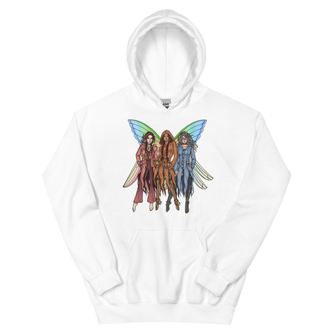 V7 Charlie's Fae Unisex Hoodie Featuring Original Artwork by A Sage's Creations