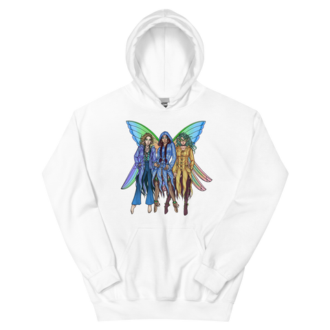 V9 Charlie's Fae Unisex Hoodie Featuring Original Artwork by A Sage's Creations