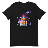 V7 Orchid Faerie Unisex T-Shirt Featuring Original Artwork by Fae Plur Designs
