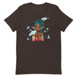 V6 Orchid Faerie Unisex T-Shirt Featuring Original Artwork by Fae Plur Designs