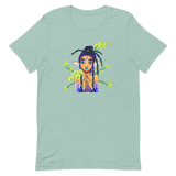 V4 Orchid Faerie Unisex T-Shirt Featuring Original Artwork by Fae Plur Designs