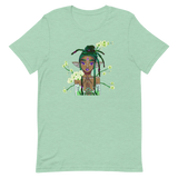 V2 Orchid Faerie Unisex T-Shirt Featuring Original Artwork by Fae Plur Designs