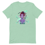 V3 Orchid Faerie Unisex T-Shirt Featuring Original Artwork by Fae Plur Designs