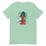 V6 Orchid Faerie Unisex T-Shirt Featuring Original Artwork by Fae Plur Designs