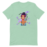 V7 Orchid Faerie Unisex T-Shirt Featuring Original Artwork by Fae Plur Designs
