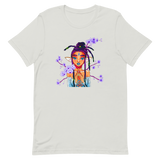 V7 Orchid Faerie Unisex T-Shirt Featuring Original Artwork by Fae Plur Designs