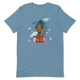 V6 Orchid Faerie Unisex T-Shirt Featuring Original Artwork by Fae Plur Designs