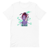 V3 Orchid Faerie Unisex T-Shirt Featuring Original Artwork by Fae Plur Designs
