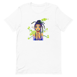 V4 Orchid Faerie Unisex T-Shirt Featuring Original Artwork by Fae Plur Designs