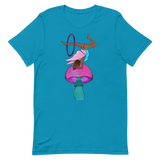 V3 Mushroom Goddess Flow Fairy Unisex T-Shirt Featuring Original Artwork By Shauna Nikles