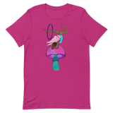 V3 Mushroom Goddess Flow Fairy Unisex T-Shirt Featuring Original Artwork By Shauna Nikles