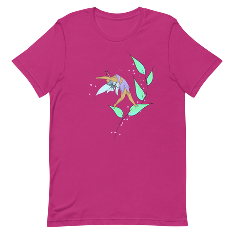 Dragon Dancer Flow Fairy Unisex T-Shirt Featuring Original Artwork By Shauna Nikles