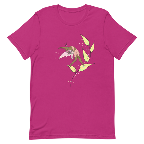 V2 Dragon Dancer Flow Fairy Unisex T-Shirt Featuring Original Artwork By Shauna Nikles